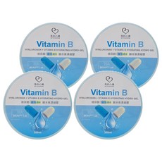 MY SCHEMING 我的心機 玻尿酸+維他命B鎖水保濕凝膠 HYALURONAN + VITAMIN B HYDRATING HYDRO GEL, 4罐, 1罐