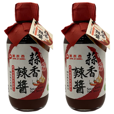 萬家香 蒜香辣醬, 225g, 2瓶
