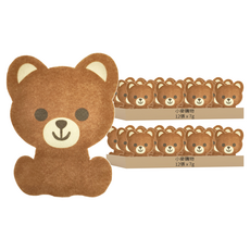 卡通馬桶除臭貼 Y976 小熊, 7g, 24張