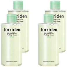 Torriden 積雪草舒緩去角質化妝水, 250ml, 4個