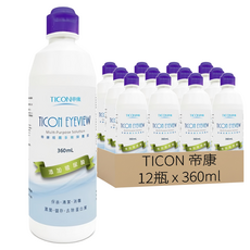 TICON 帝康 視潤多效保養液, 360ml, 12瓶