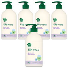 GREEN FINGER 綠手指 嬰兒保濕洗髮精 500ml - 西班牙橄欖油, 安心配方, 5瓶