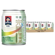 QUAKER 桂格 完膳 特護低糖, 250ml, 24罐