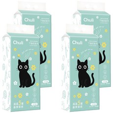 Chuli 初梨 下抽式紙巾, 1入, 4包