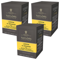 TAYLORS 泰勒茶 檸檬香橘風味茶 50公克 (20包), 2.5g, 3盒