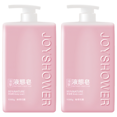 澡享 液態皂 秘徑花園 1kg (95%天然成分 溫和清潔 花園香氛), 2瓶