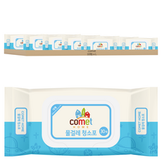 comet 靜電除塵濕紙巾, 10包