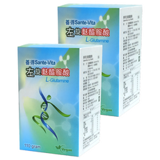 善得 Sante-Vita 左旋麩醯胺酸 L-Glutamine 110g, 2盒