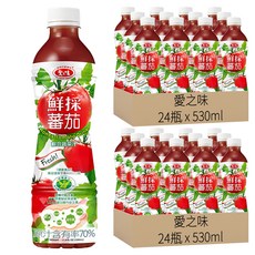 愛之味 鮮採蕃茄綜合蔬菜汁 SFN升級配方, 530ml, 48瓶