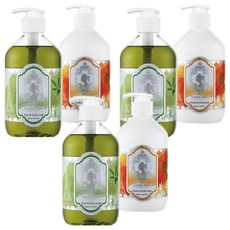 VALVOLA 法莫拉 金盞花洗髮沐浴露 500ml + 地中海永久花高效保濕乳 500ml, 6瓶