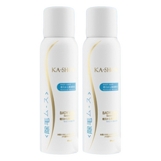 KA-SHOW植萃除毛慕斯 溫和無痛感 快速淨毛 敏感肌適用, 150ml, 2瓶