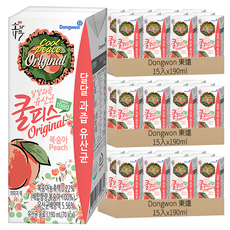 Dongwon 東遠 乳酸菌飲料 水蜜桃風味, 45入, 190ml
