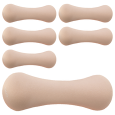 comet Sports 氯丁橡膠啞鈴 淺粉紅色, 1kg, 6個