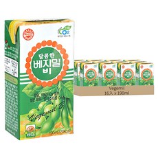 Vegemil 活力豆奶 190ml (120kcal), 16入