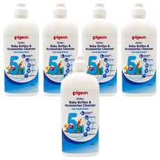pigeon 貝親 奶瓶蔬果清潔液, 500ml, 5瓶