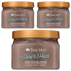 TREE HUT 乳油木蜜糖身體磨砂膏 Desert Haze, 510g, 3件