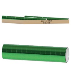 polar bear 北極熊 小彩色晶晶膠帶 RAT1203G 3Y x 12mm, 綠色, 40捲