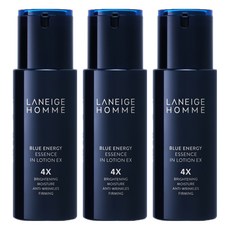 LANEIGE 蘭芝 男士勁能激活精華乳液, 4X亮白保濕抗皺緊緻, 125ml, 3瓶