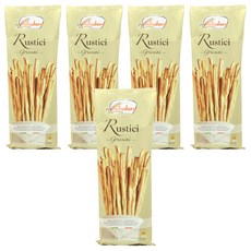 Valledoro 鄉村麵包棒, 特級初榨橄欖油，鹽花顆粒點綴，口感酥脆, 100g, 5包