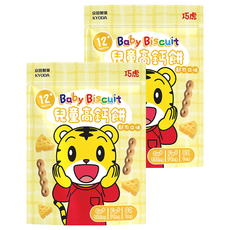 KYODA 京田製菓 巧虎兒童高鈣餅乾 12+月, 起司, 65g, 2包