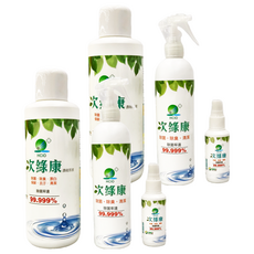 次綠康 廣效濃縮原液 Set, 除菌 除臭 漂白, 保鮮 去汙 清潔, 1000ml, 2組
