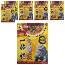 金牌 御之品 金門一條根精油貼布 草本舒緩 肩頸腰背關節適用, 7片, 6包