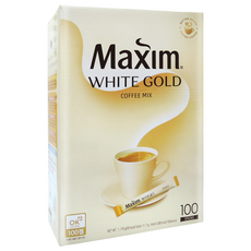 Maxim 麥心 白金經典三合一咖啡, 11.7g, 100條, 1盒