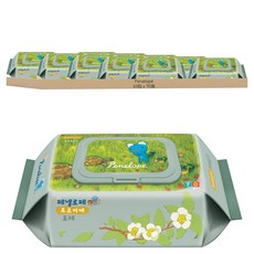 Penelope Foret 孩童用濕紙巾 掀蓋式, 70張, 10包