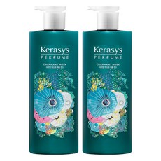 KERASYS 香氛潤髮乳 知性麝香, 600ml, 2瓶