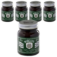 Morgans Pomade 摩根氏 綠標髮油, Matt Pomade, Low Shine/Firm Hold, 100g, 5件