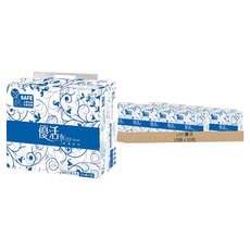 LIVI 優活 SMART抽取式衛生紙 2層 100張, 10包, 10袋