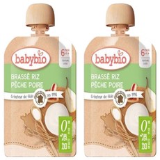 babybio 纖果泥, 85g, 2包