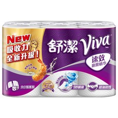 Kleenex 舒潔 Viva 速效 廚房紙巾, 6捲, 1袋