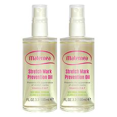 maternea 彈力潤膚 妊娠油/身體油, 100ml, 2罐