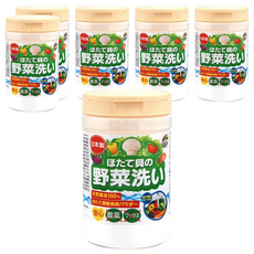 UnIMAT RIKEn 蔬果清潔貝殼粉, 天然素材100%, 日本產, 100g, 6罐