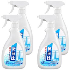 毛寶好無比玻璃清潔亮光劑 徹底清潔不留痕跡, 500g, 4瓶