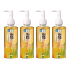 Hadalabo 肌研 極潤溫和卸妝油，含高純度橄欖油, 200ml, 4瓶