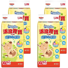 MamyPoko 滿意寶寶 活潑寶寶黏貼型尿布 12~17kg, XL, 160片