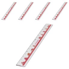 sun-star np school直尺 17.5cm, 甜點, 5支