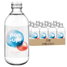 古道 HELLO WATER POP UP海洋深層氣泡水, 320ml, 24瓶