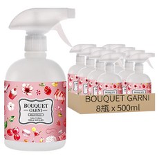 BOUQUET GARNI 衣物噴霧, 黑櫻桃香, 500ml, 8瓶