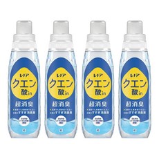 Lenor 蘭諾 檸檬酸消臭衣物漂洗劑 柑橘香, 430ml, 4瓶
