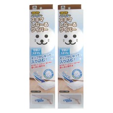 CONDOR 山崎 隙縫除塵撢 含桿+除塵紙2個 小海豹, 2個, 白色