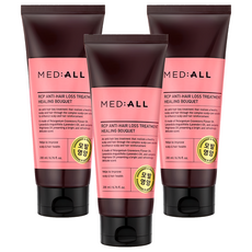 MEDALL RCP植萃精油護髮素 受損髮 療癒花香 深層修護 柔順亮澤, 200ml, 3瓶