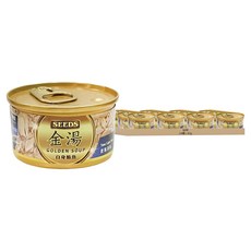 惜時 金湯愛貓湯罐, 白身鮪魚, 80g, 24罐