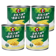 CHEF'S CHOICE 美味大師 香甜玉米粒, 340g, 4罐