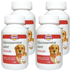 Zippets 吉沛思 犬用關節保健加強顆粒, 120g, 關節保健, 4罐