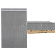 EMPEROR PACKAGING INDUSTRY 包裹破壞袋 灰色, 100個