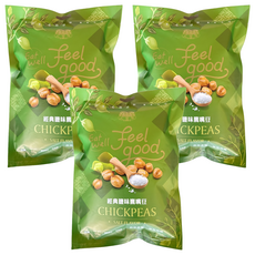 大嘟嘟 經典鹽味鷹嘴豆, 3個, 80g