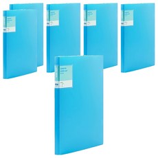 Lan CHYn 連勤牌文具 馬卡龍色系強力夾 右上 LC-611-1 B PP, 藍色, 6個